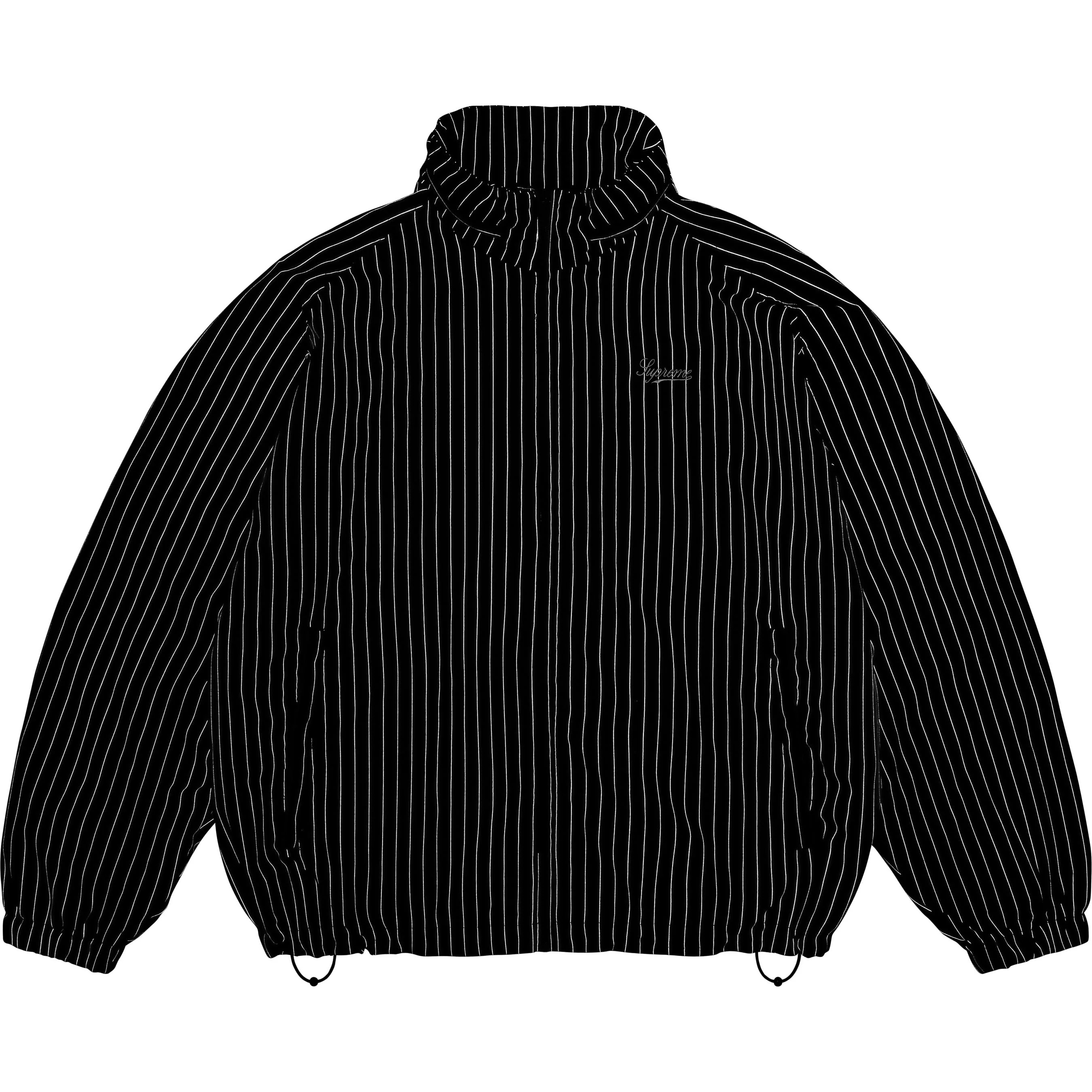 Reflective Pinstripe Track Jacket view 3